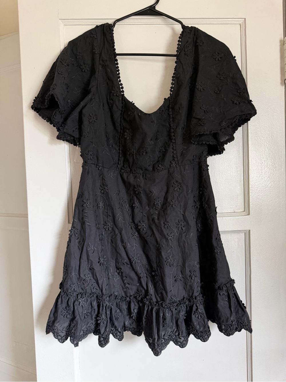 Showpo Black Lace dress